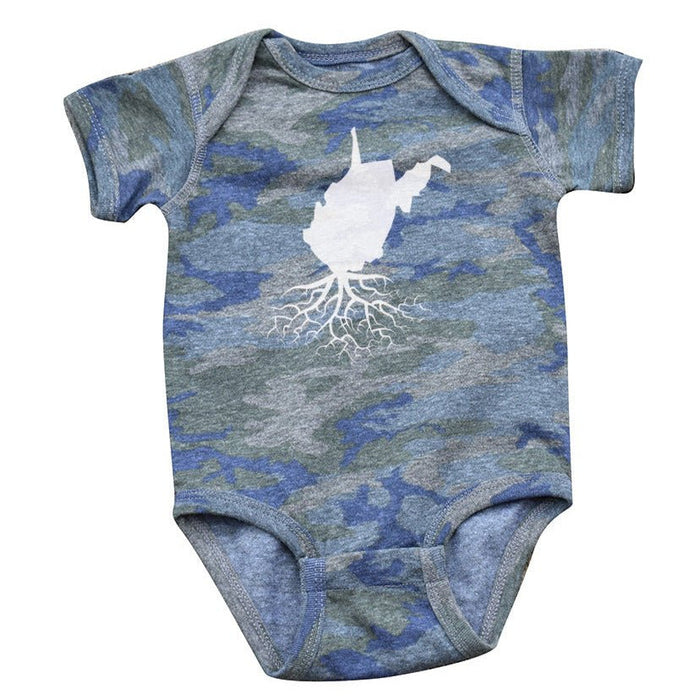 WYR West Virginia Lil' Roots Onesie