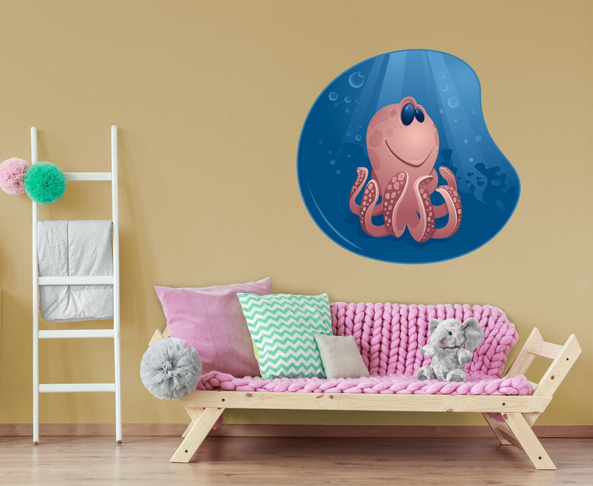 Fathead Nursery:  Octopus Icon        -   Removable Wall   Adhesive Decal