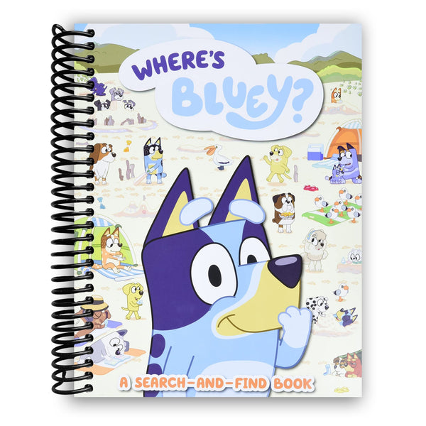 Lay it Flat Where's Bluey?: A Search-and-Find Book (Spiral Bound)