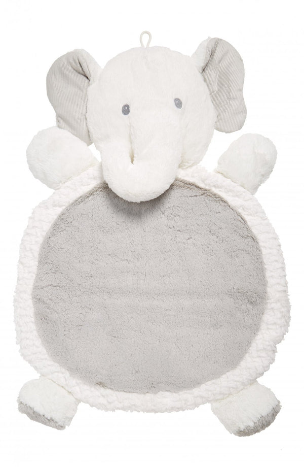 Mary Meyer White Afrique Elephant Baby Mat