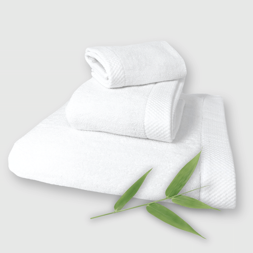 BedVoyage Bamboo Towel Set 3-Piece from BedVoyage Luxury Viscose - White