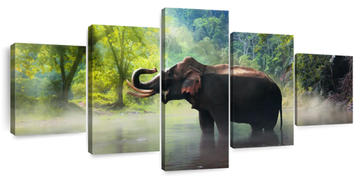 ElephantStock Wild Elephant Wall Art