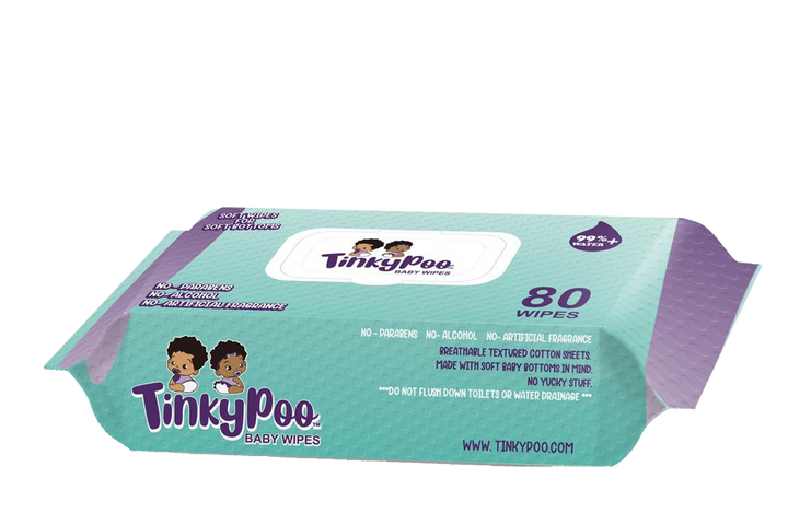 TinkyPoo Baby Wipes 1 pack (80 wipes)