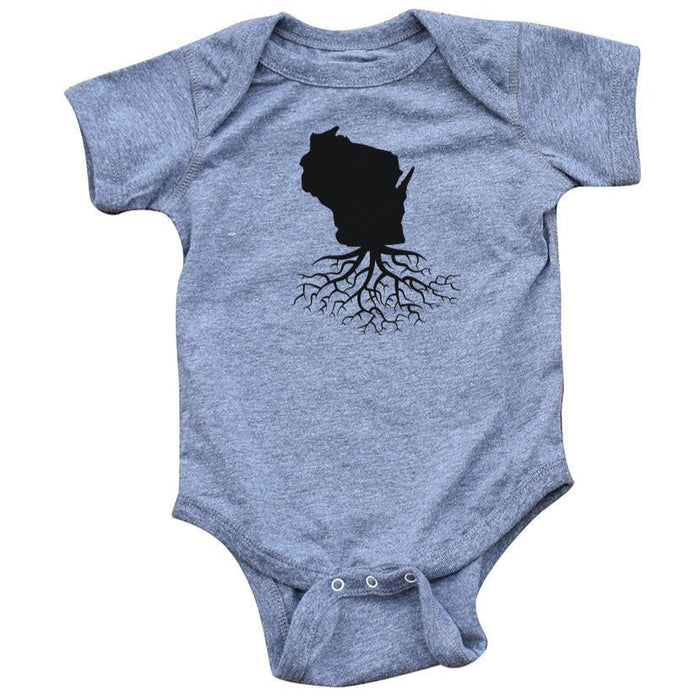 WYR Wisconsin Lil' Roots Onesie