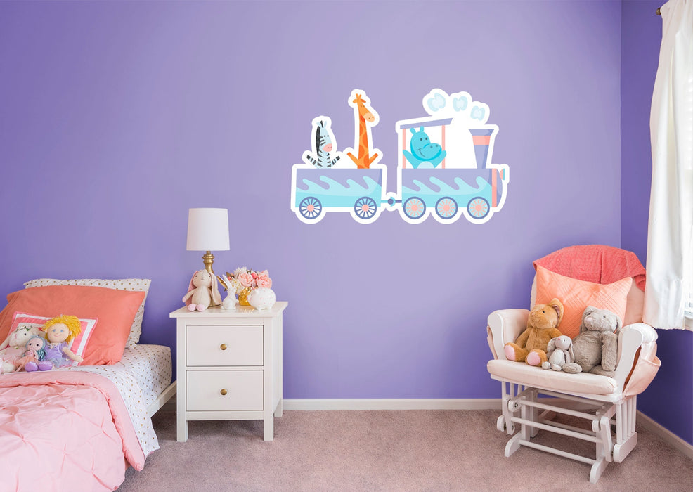 Fathead Nursery:  Hipo And Friends Icon        -   Removable Wall   Adhesive Decal