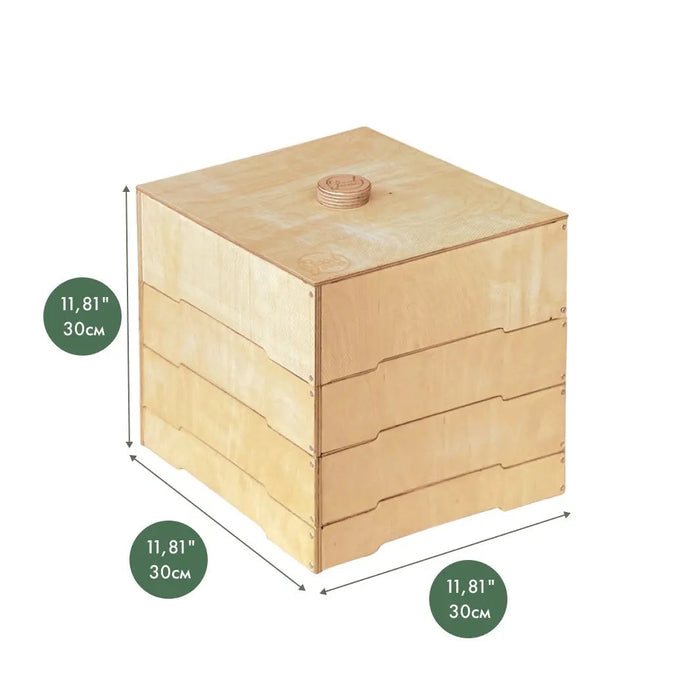 Goodevas Wooden storage/sorter for constructor