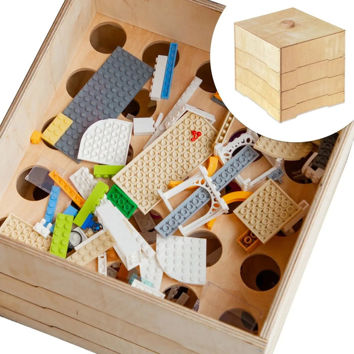 Goodevas Wooden storage/sorter for constructor