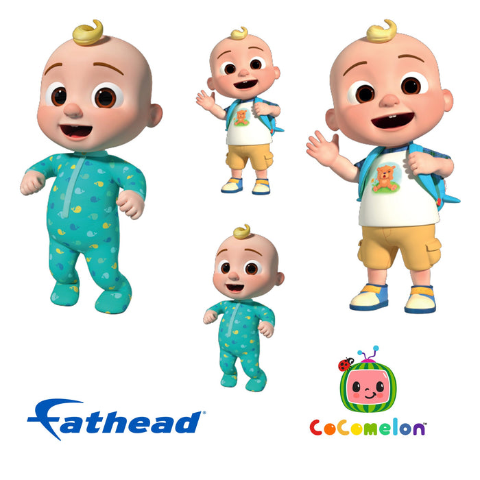 Fathead JJ Minis        - Officially Licensed CoComelon Removable     Adhesive Decal