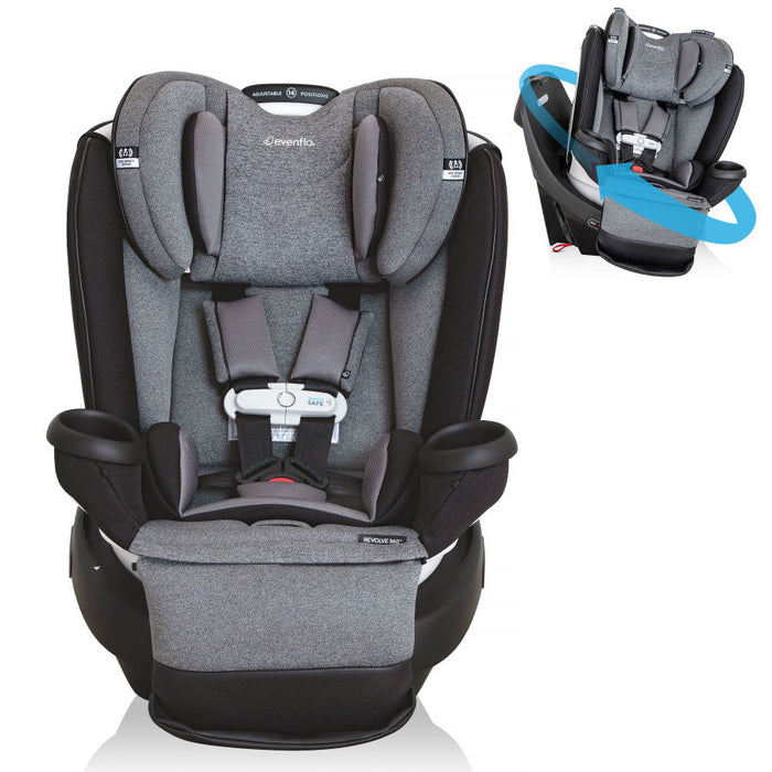 Evenflo® Revolve360 Extend All-in-One Rotational Car Seat with SensorSafe