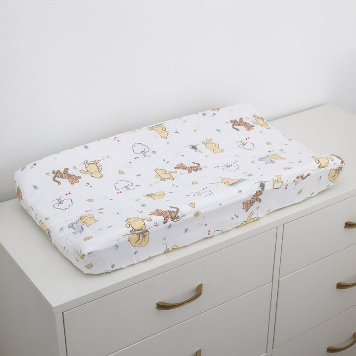 Disney Winnie the Pooh Classic Pooh Quilted Changing Pad Cover