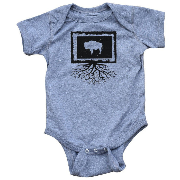 WYR Wyoming Lil' Roots Onesie