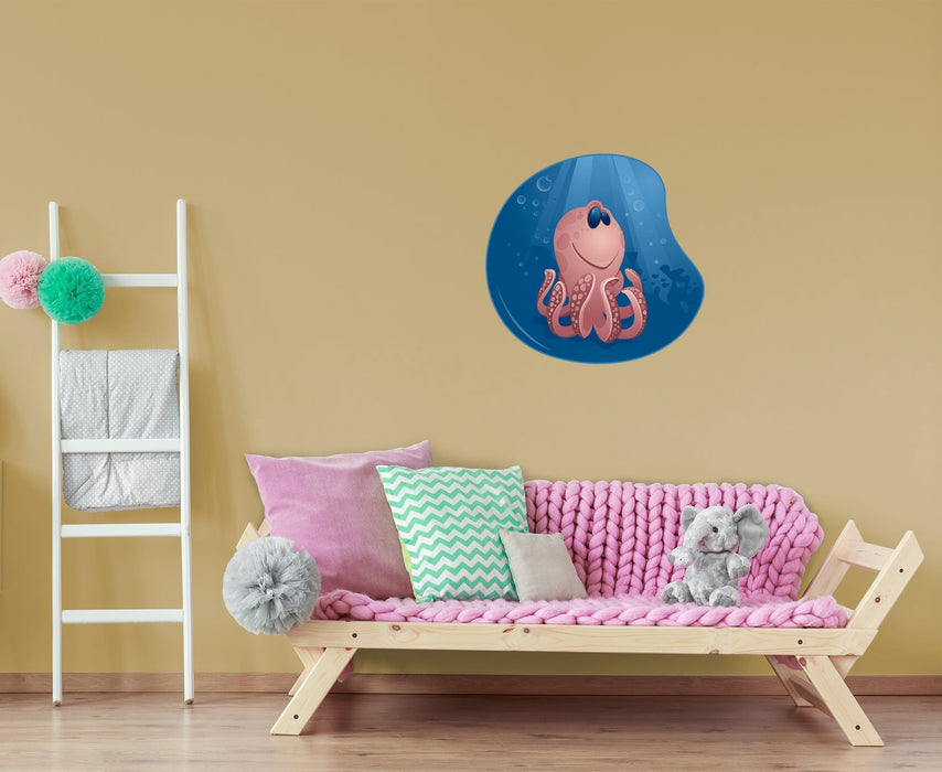 Fathead Nursery:  Octopus Icon        -   Removable Wall   Adhesive Decal