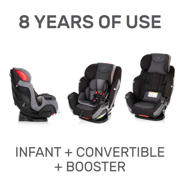 Evenflo® Symphony All-In-One Convertible Car Seat  with FreeFlow