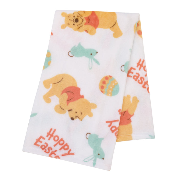 Disney Winnie the Pooh Hoppy Easter Baby Blanket
