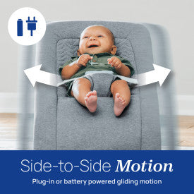 Chicco E-Motion Auto-Glider & Baby Bouncer in Grey