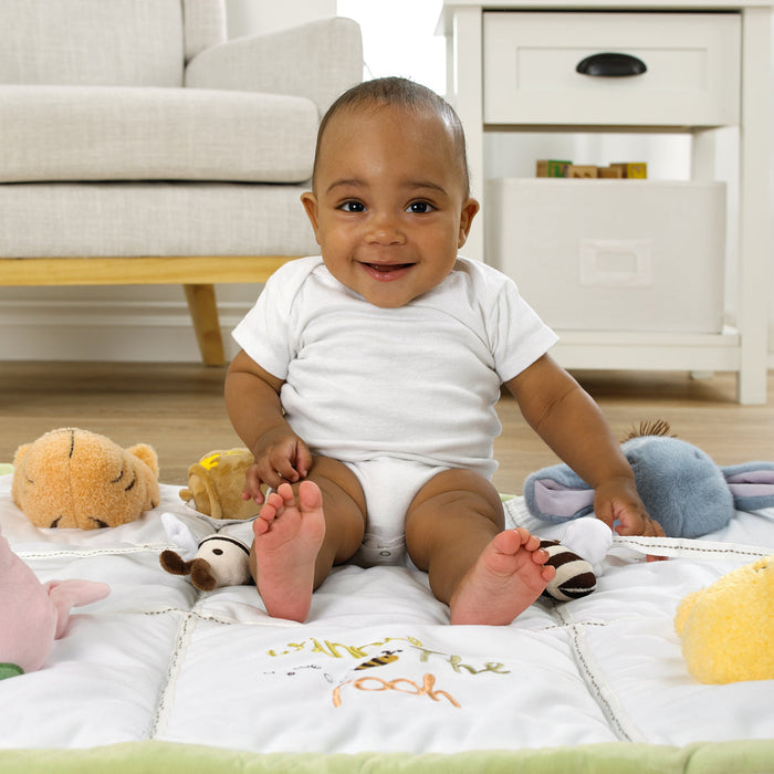 Disney Classic Winnie the Pooh Tummy Time Play Mat