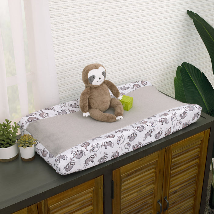 Little Love by NoJo Sloth Let's Hang Out Changing Pad Cover