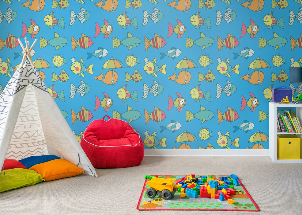 Fathead Children: Cameron Kids - Peel & Stick Wallpaper