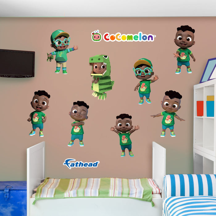 Fathead Cody Collection - Officially Licensed CoComelon Removable Adhesive Decal