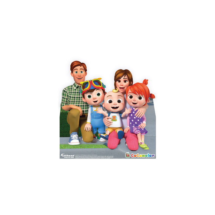 Fathead JJ & Family StandOut Mini   Cardstock Cutout  - Officially Licensed CoComelon    Stand Out