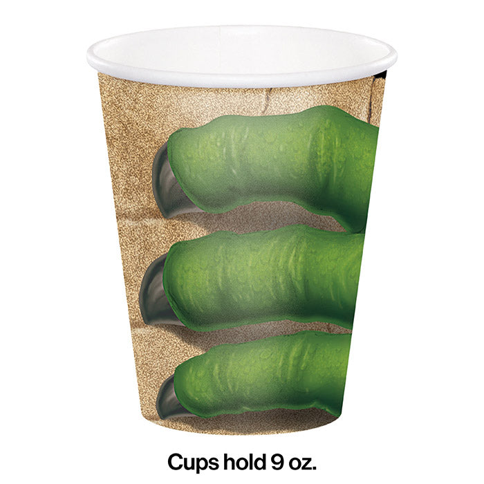 Party Decorations Dino Blast Hot/Cold Paper Cups 9 Oz., 8 ct