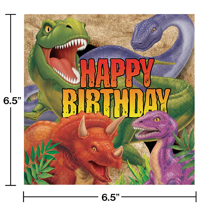 Party Decorations Dino Blast 49 Piece Birthday Party Kit for 8