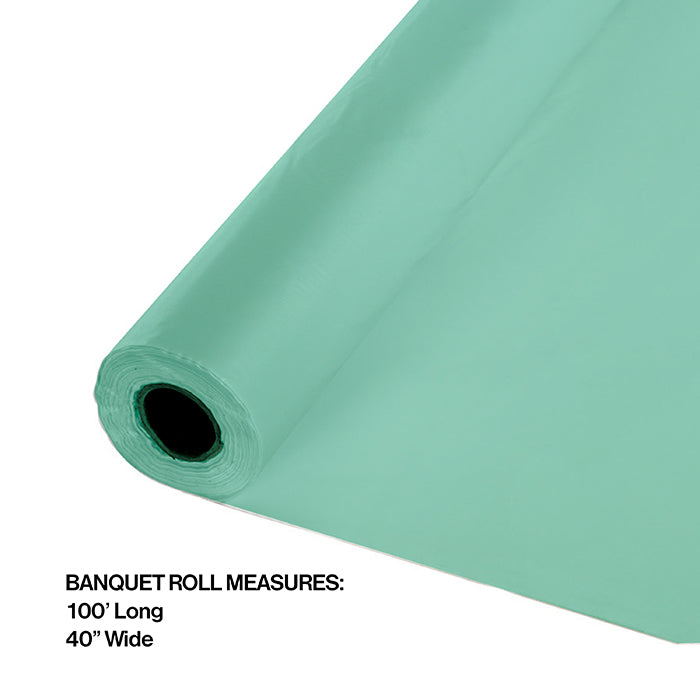 Party Decorations Fresh Mint Banquet Roll 40" X 100'