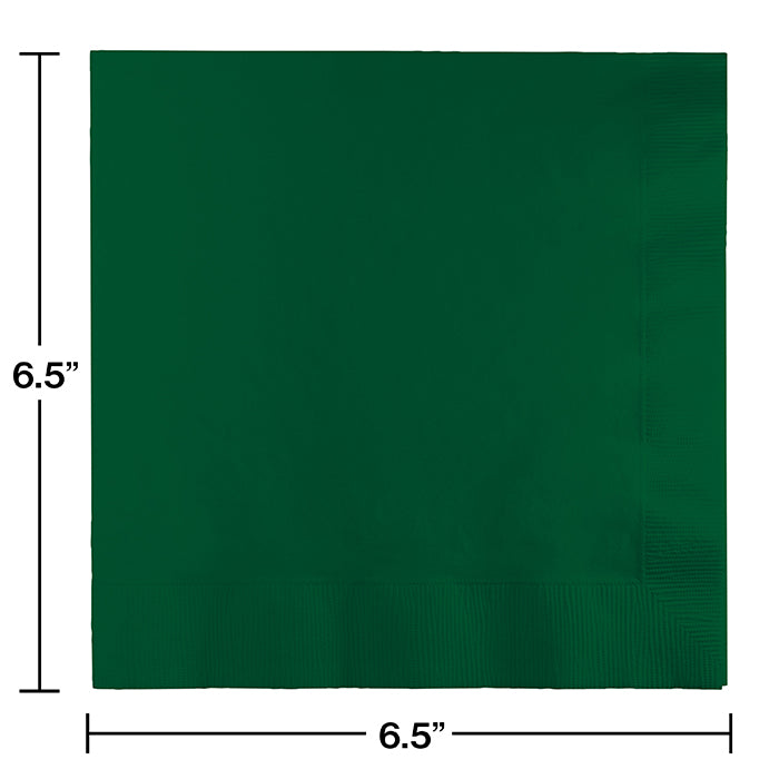 Party Decorations Hunter Green Luncheon Napkin 2Ply, 50 ct