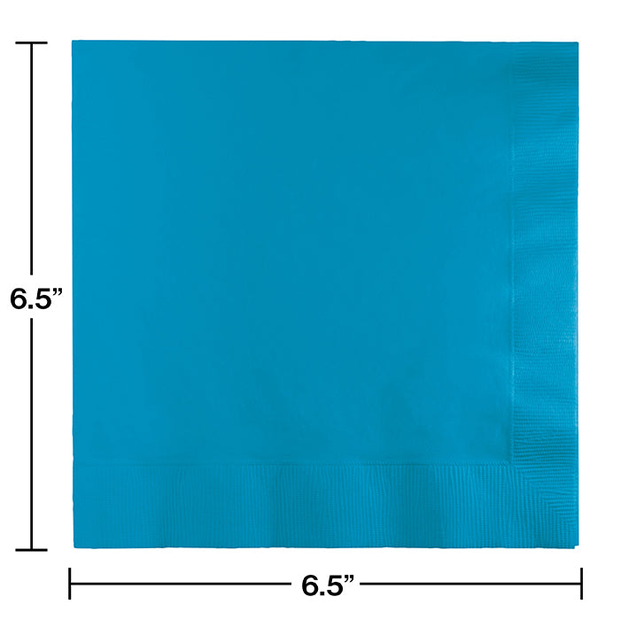 Party Decorations Turquoise Luncheon Napkin 3Ply, 50 ct