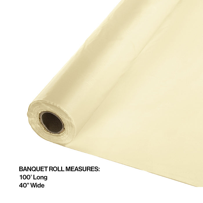 Party Decorations Ivory Banquet Roll 40" X 100'