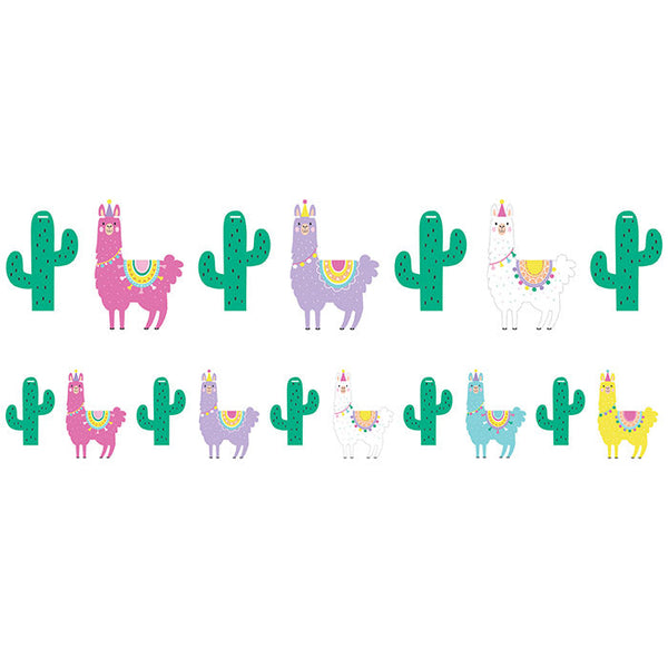 Party Decorations Llama Party Shaped Banner With Twine