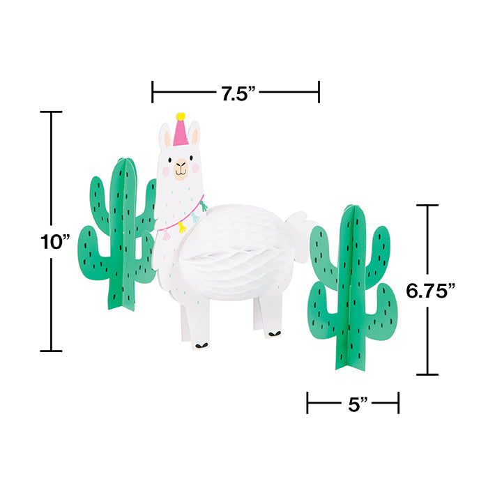 Party Decorations Llama Party Centerpiece