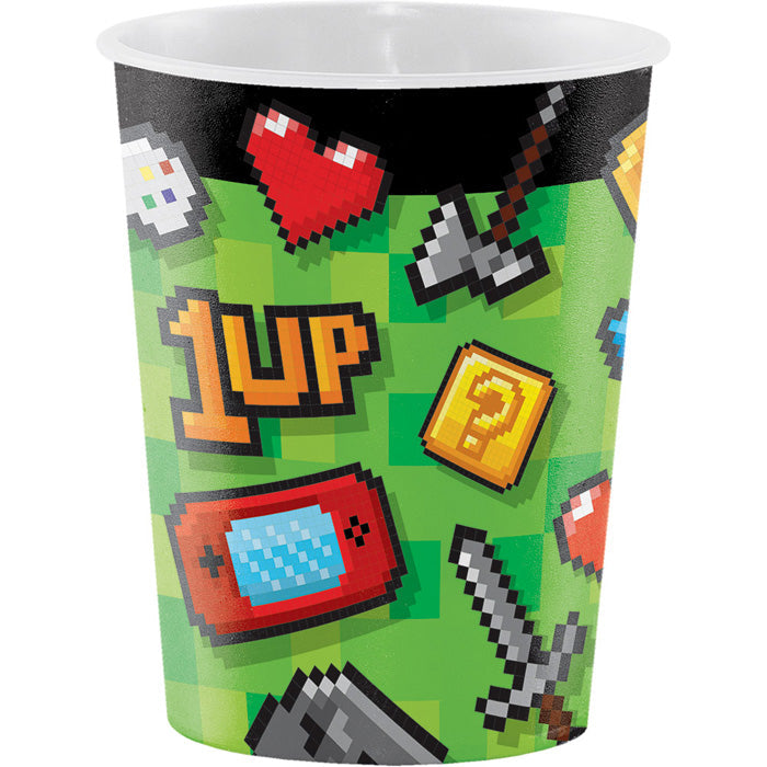 Party Decorations Gaming Party Plastic Keepsake Cup 16 Oz.