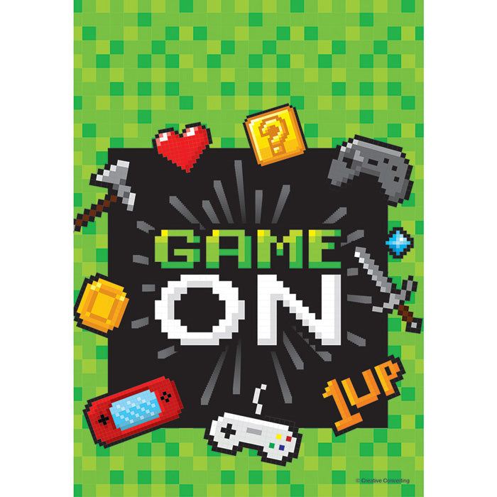 Party Decorations Video Game Party Favor Bag, 8 ct