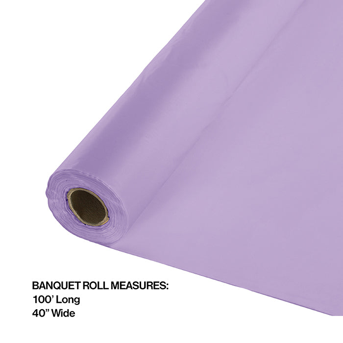 Party Decorations Luscious Lavender Banquet Roll 40" X 100'