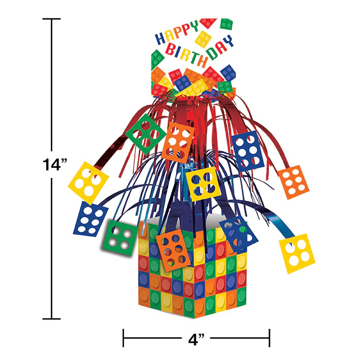 Party Decorations Block Party 48 Piece Birthday Kit for 8