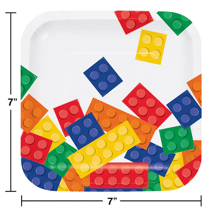 Party Decorations Block Party 48 Piece Birthday Kit for 8