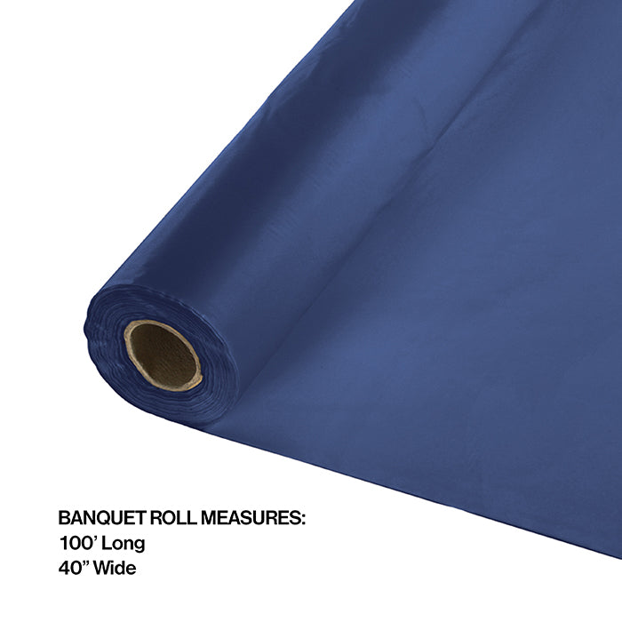 Party Decorations Navy Banquet Roll 40" X 100'