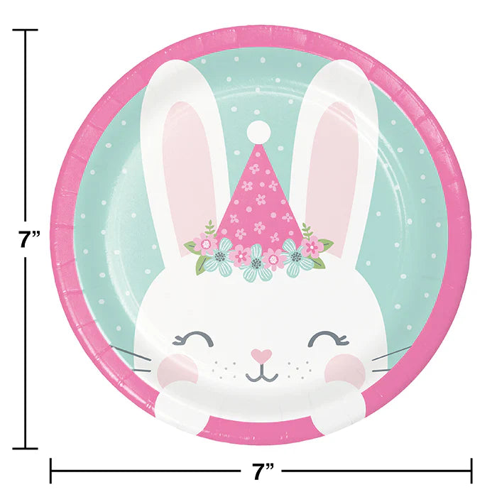 Party Decorations Birthday Bunny 48 Piece Party Kit for 8