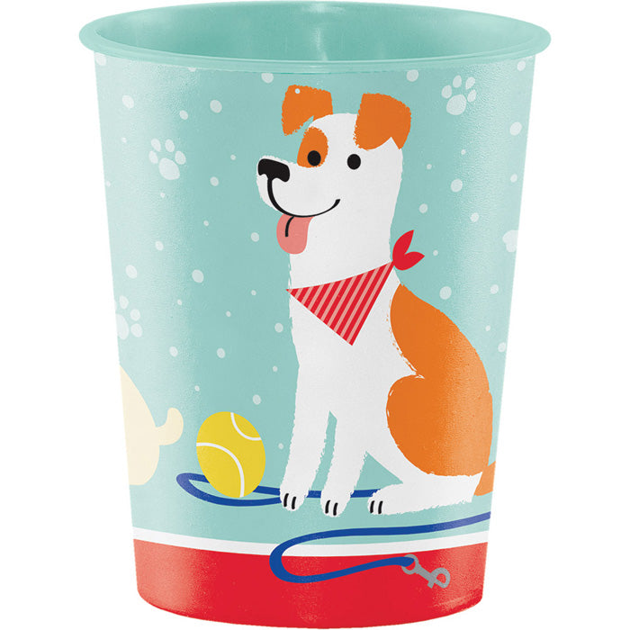 Party Decorations Dog Party Plastic Keepsake Cup 16 Oz.