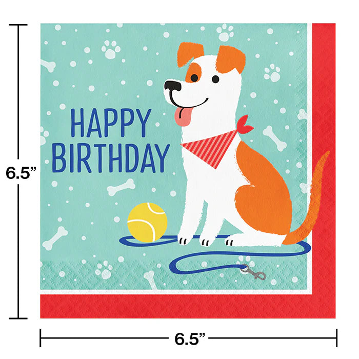 Party Decorations Dog Party 48 Piece Birthday Kit for 8