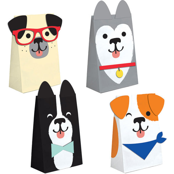 Party Decorations Dog Party Favor Bags, 8 ct