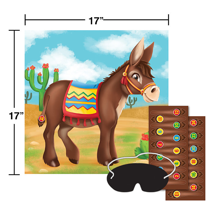 Party Decorations Pin The Tail On The Donkey Game