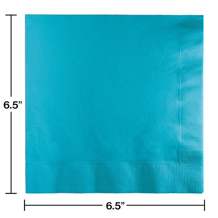 Party Decorations Bermuda Blue Luncheon Napkin 2Ply, 50 ct