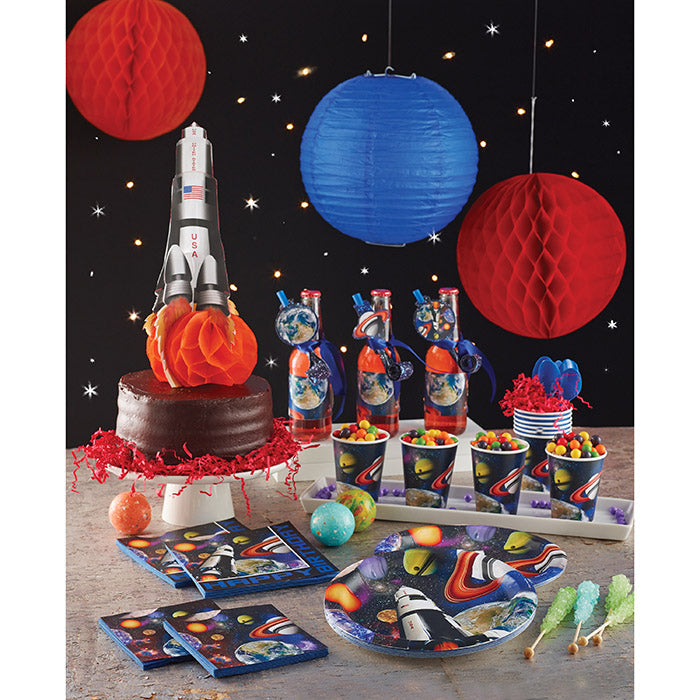 Party Decorations Space Blast Birthday Napkins, 16 ct