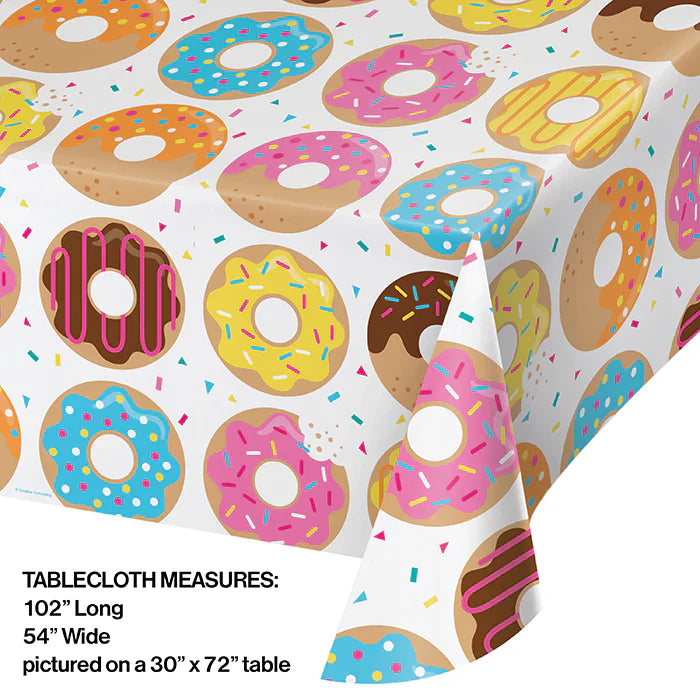 Party Decorations Donut Time 48 Piece Birthday Party Kit for 8