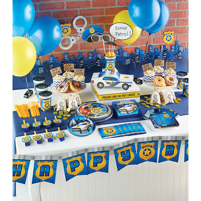 Party Decorations Police Party Centerpiece