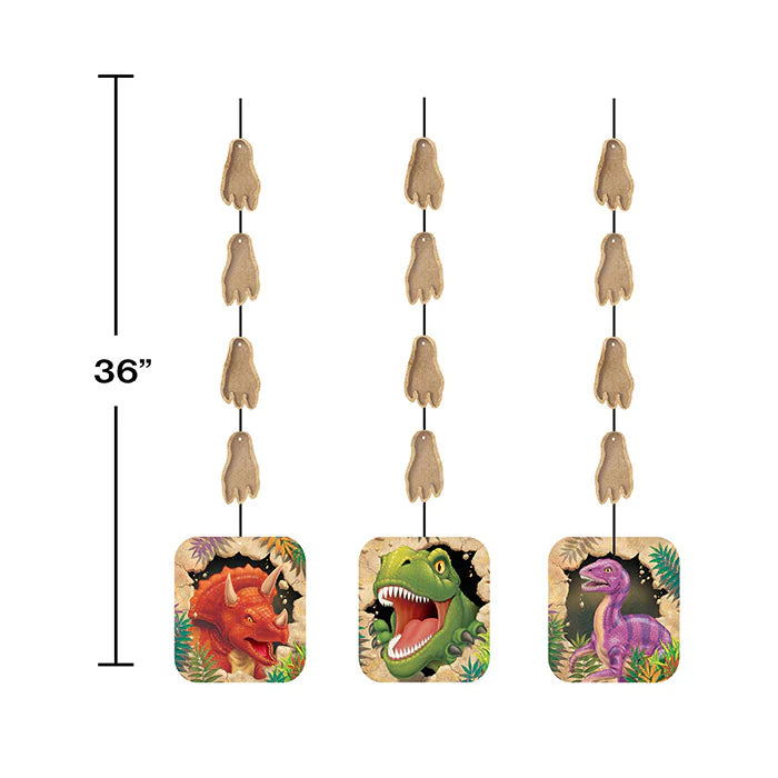 Party Decorations Dino Blast 49 Piece Birthday Party Kit for 8