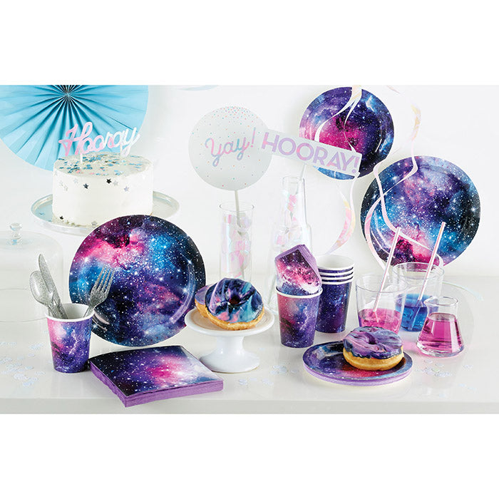 Party Decorations Galaxy Party Hot/Cold Paper Cups 9 Oz., 8 ct