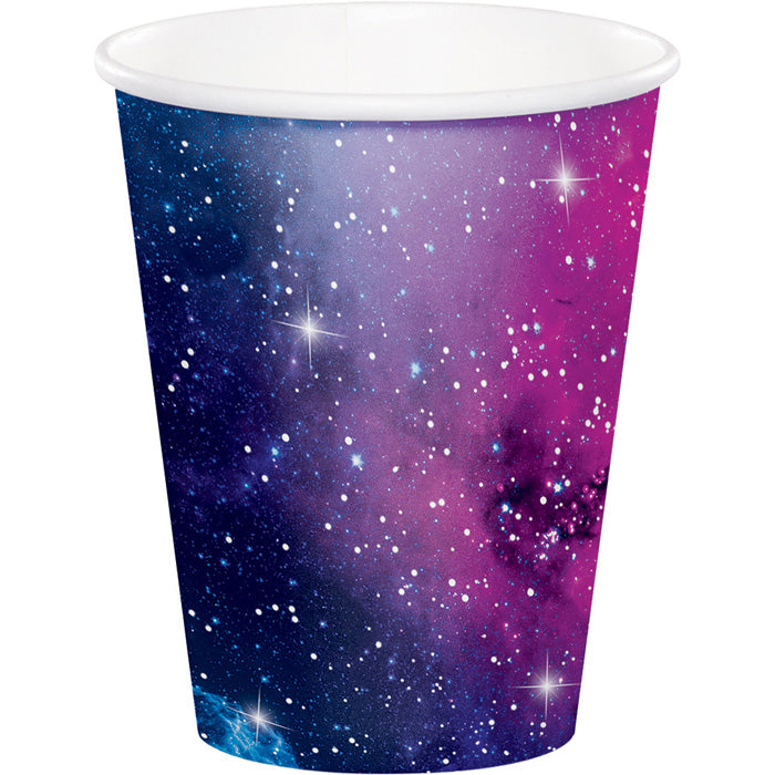 Party Decorations Galaxy Party Hot/Cold Paper Cups 9 Oz., 8 ct